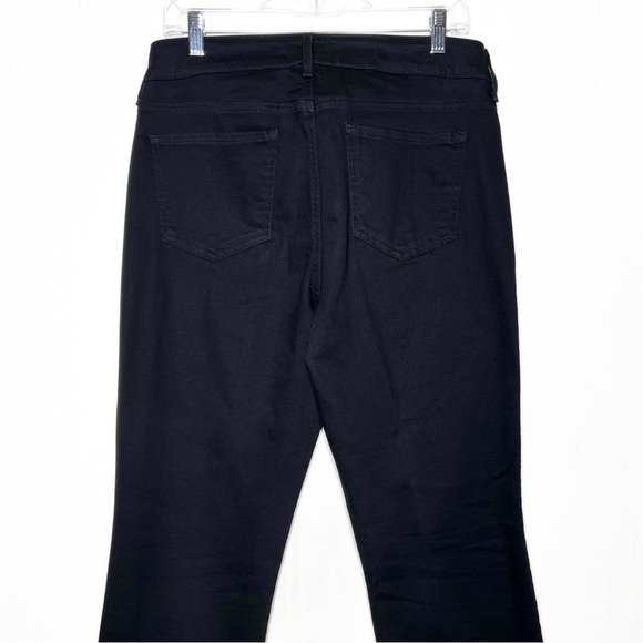 NYDJ Black Slimming Mid Rise Full Length Classic Fit Straight Leg Jeans - Picture 8 of 12